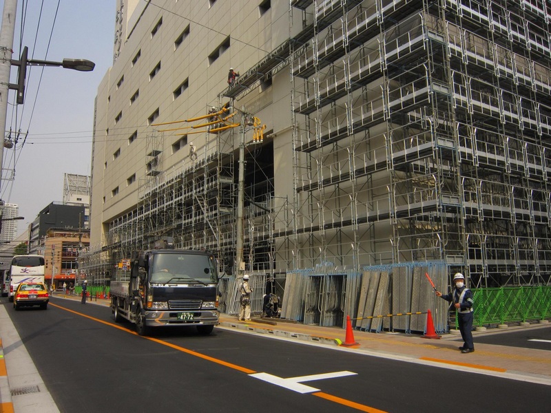桦南日本三年建筑工